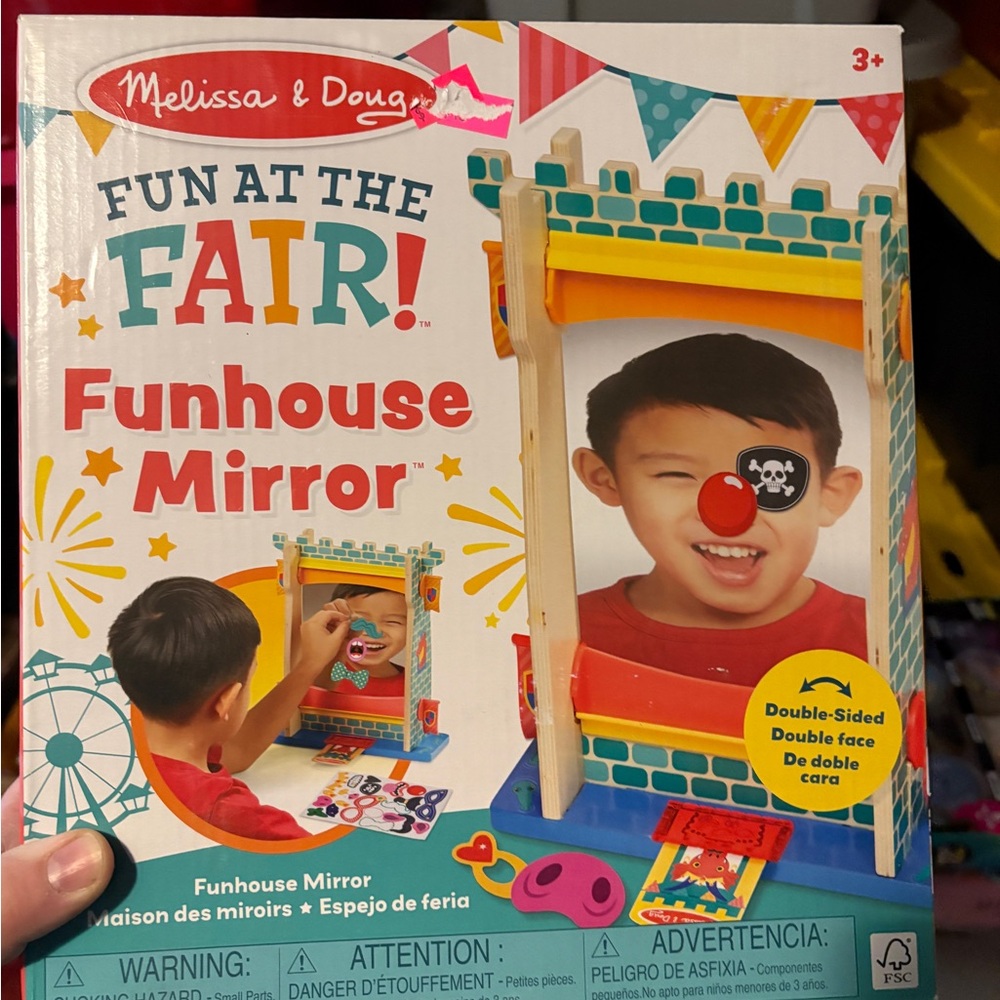 Nwt Melissa & Doug Funhouse Mirror - Multicolor